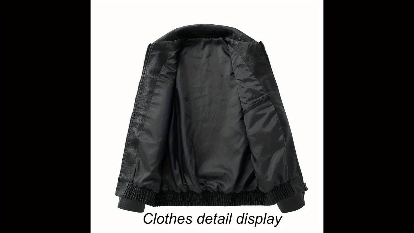 Saint Soul Men's Faux Leather Jacket