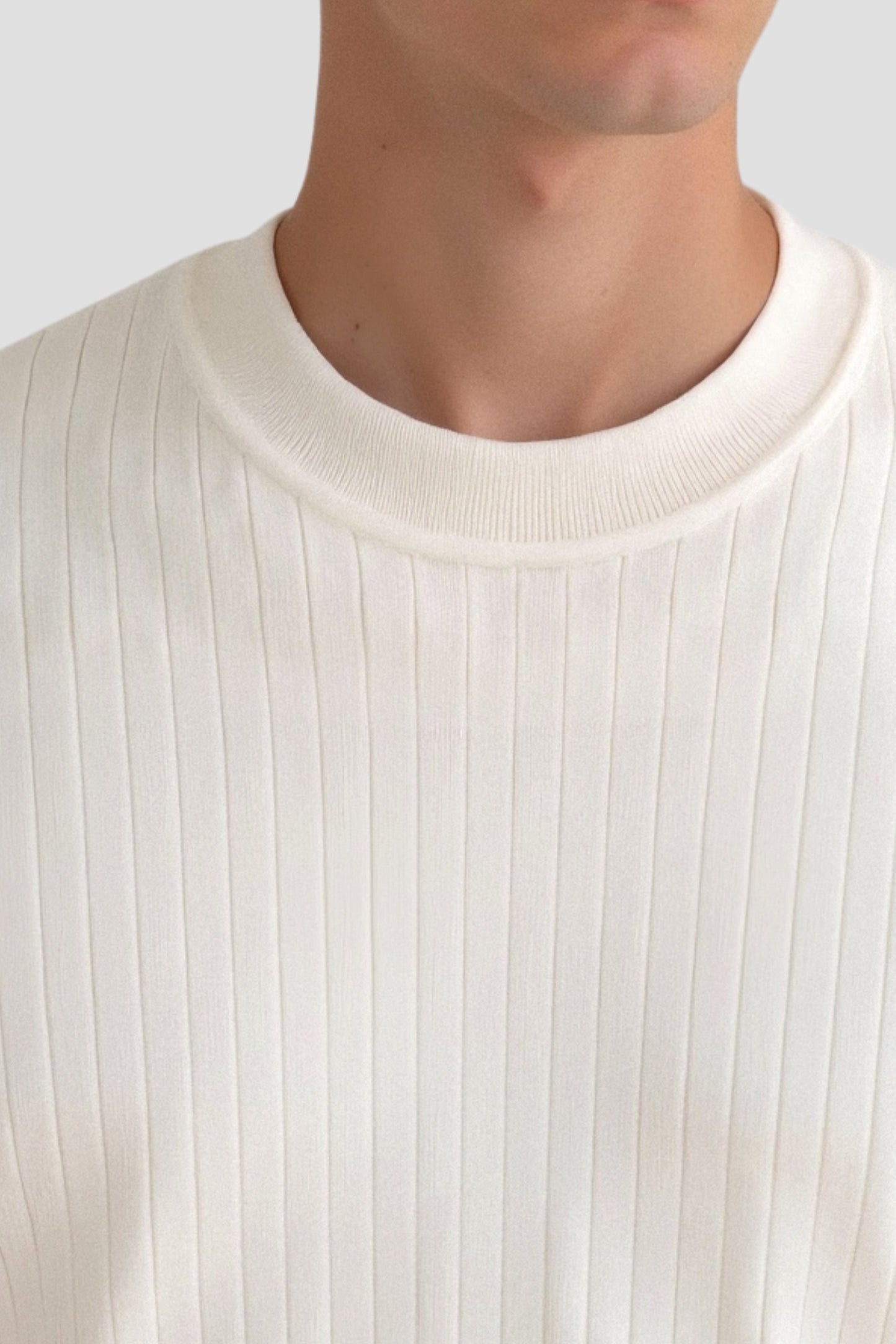 Averyton | Ribbed Knit Men's Long Sleeve Sweater