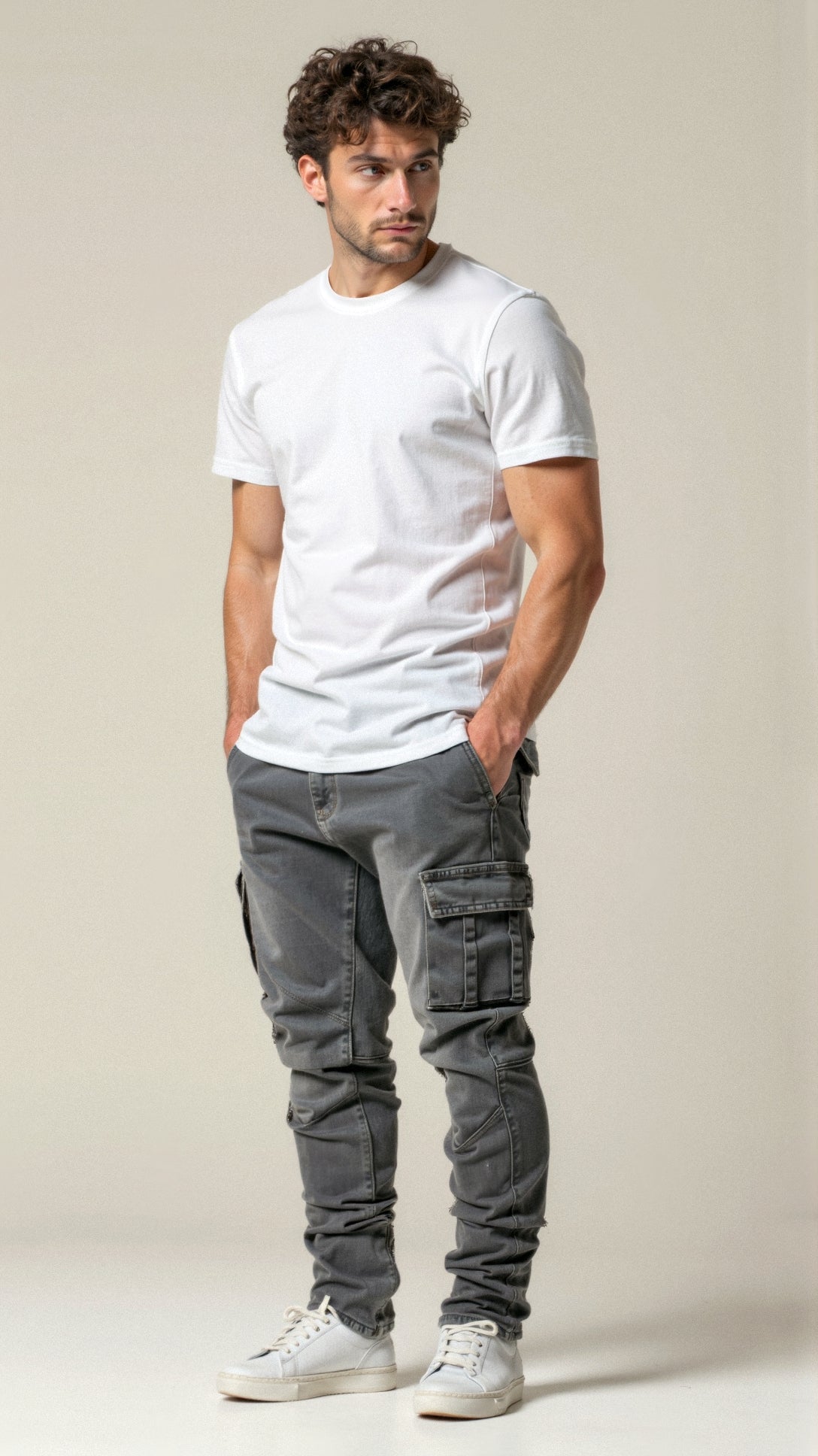 Montclair Stretchable Cargo Jeans