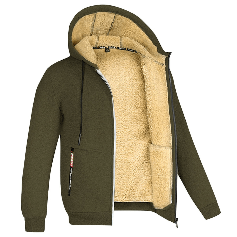 Heritage Elegance Padded Hoodie