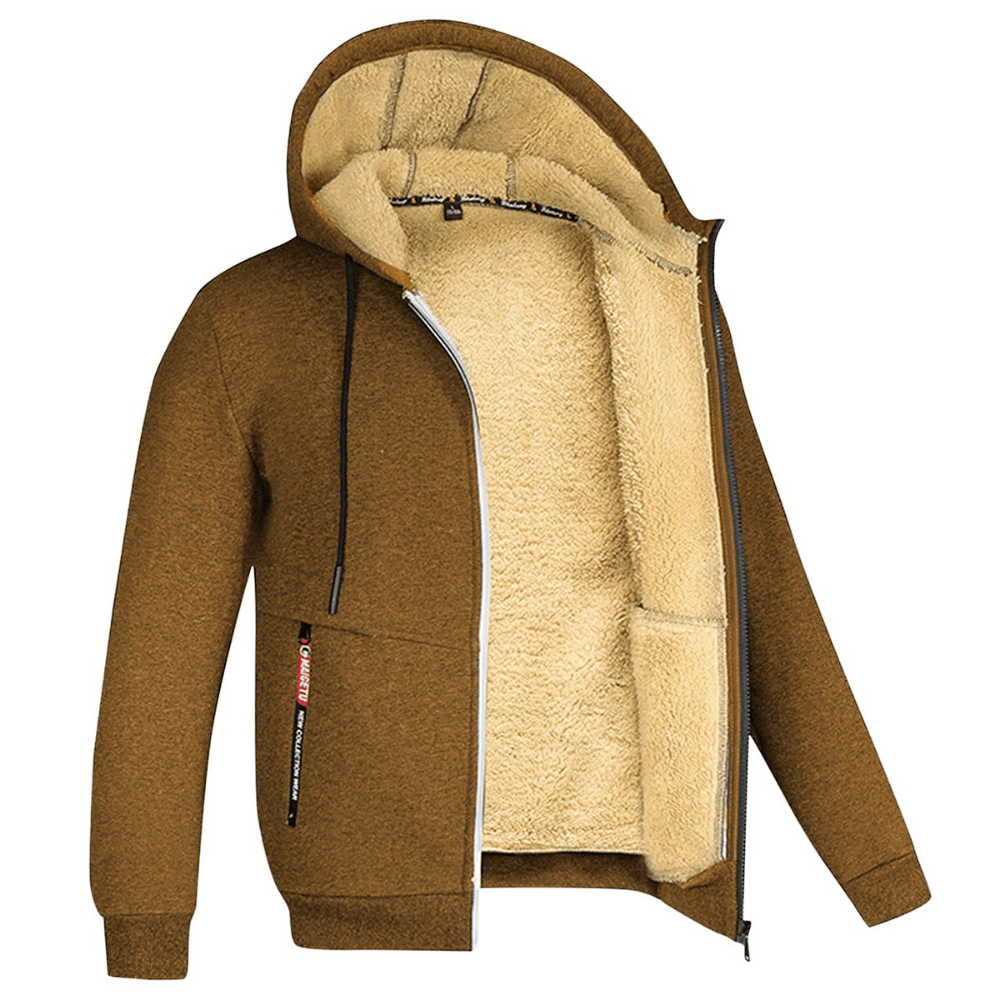 Heritage Elegance Padded Hoodie