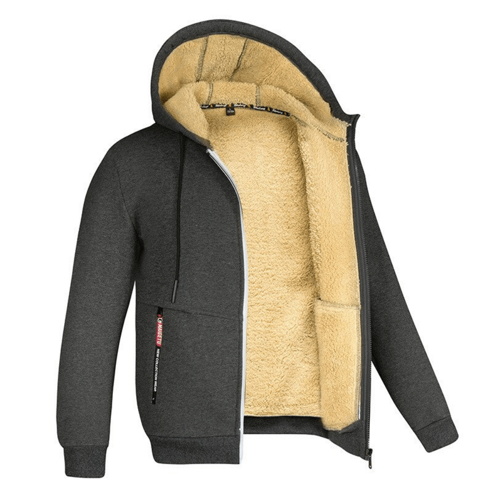 Heritage Elegance Padded Hoodie