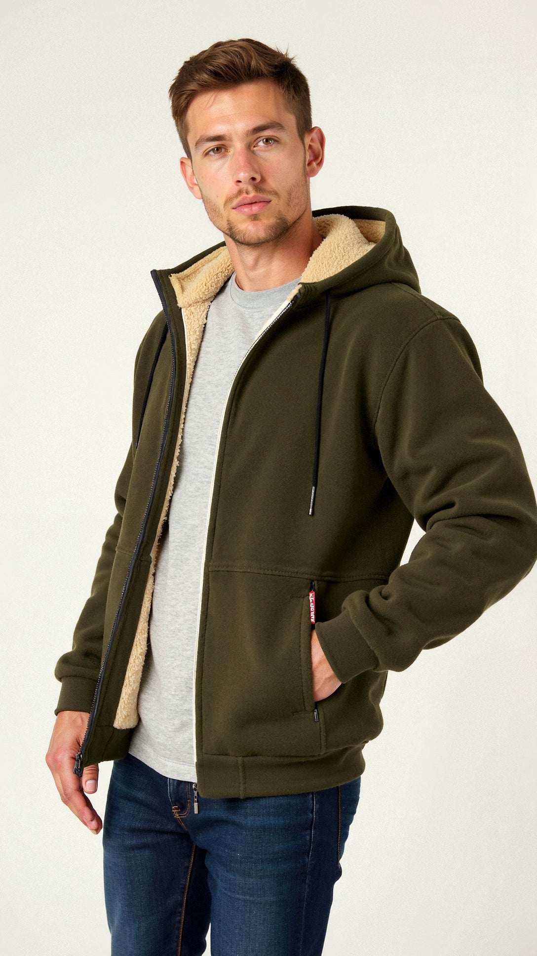 Heritage Elegance Padded Hoodie