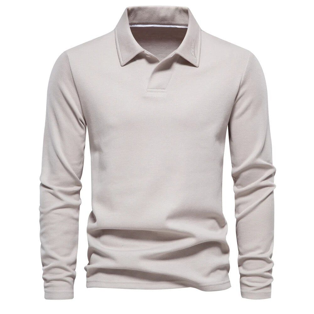 Chateau Long-Sleeve Polo Shirt