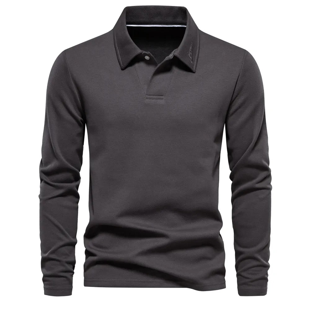 Chateau Long-Sleeve Polo Shirt