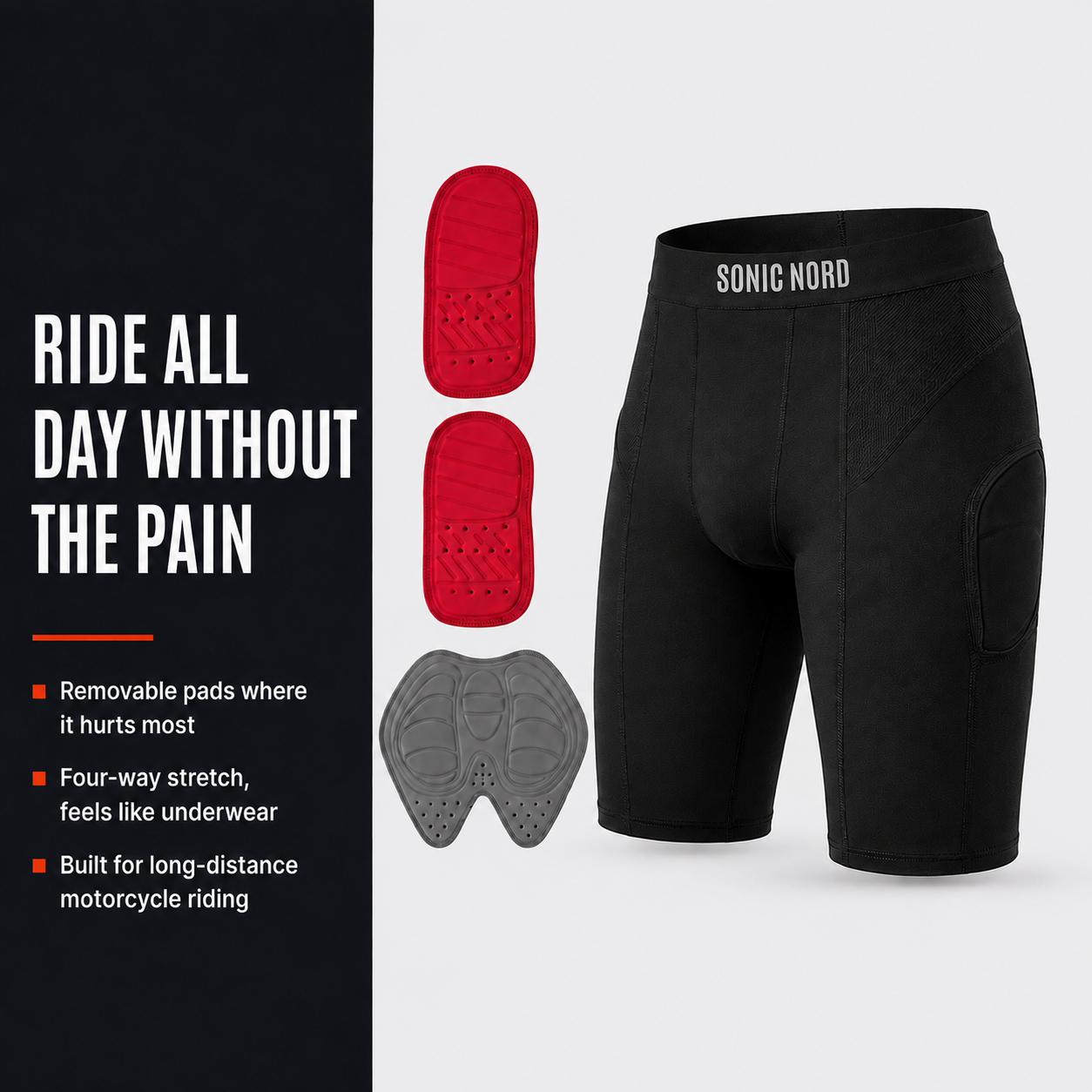 RideGuard™ Impact Shorts