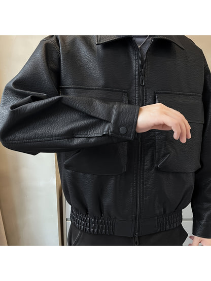 Saint Soul Men's Faux Leather Jacket