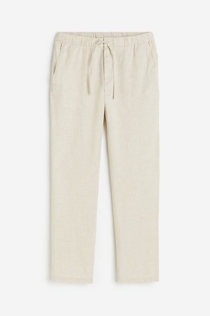 Elysian Heritage Cotton Linen Regular Classic Pants