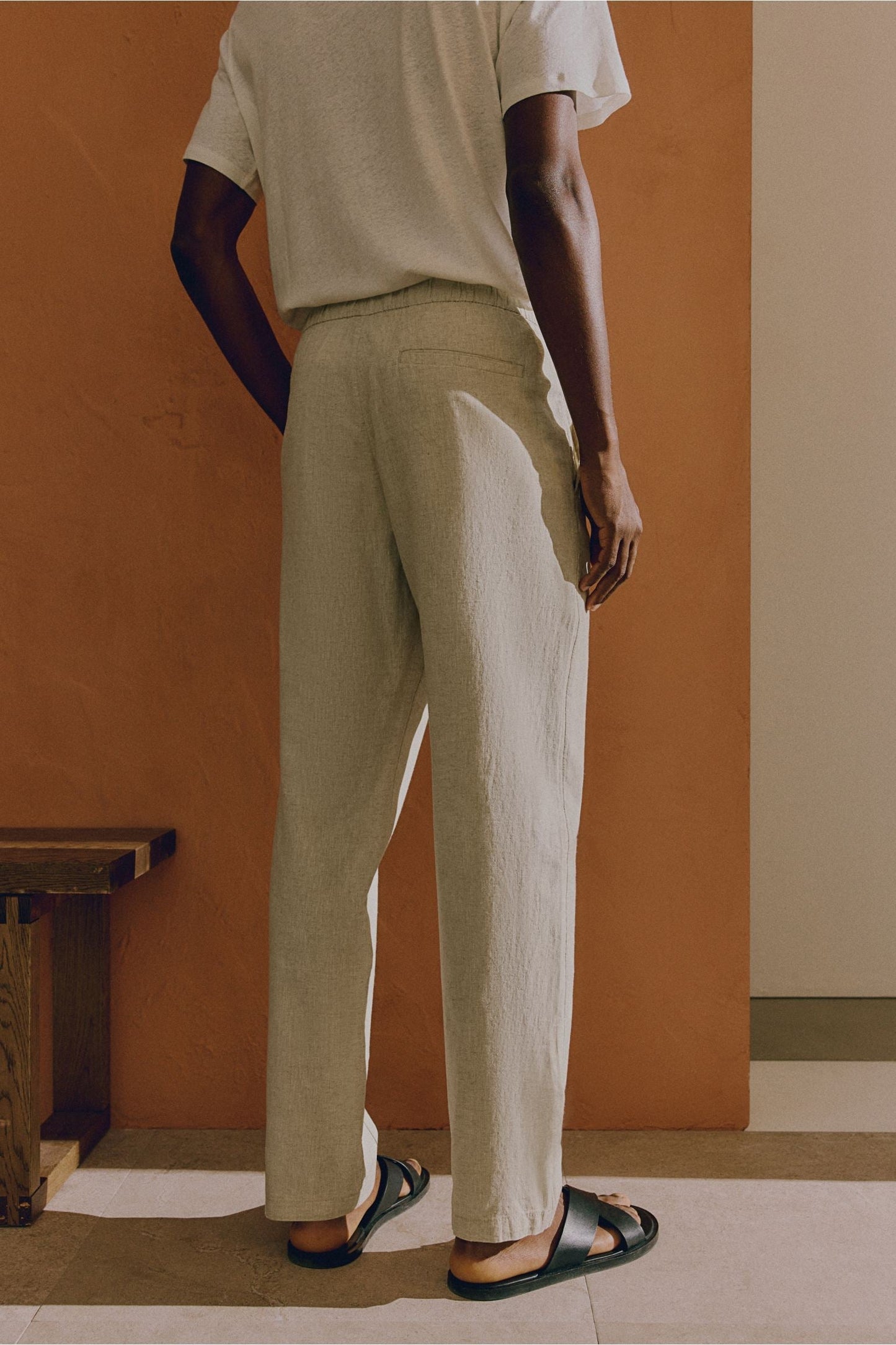 Elysian Heritage Cotton Linen Regular Classic Pants