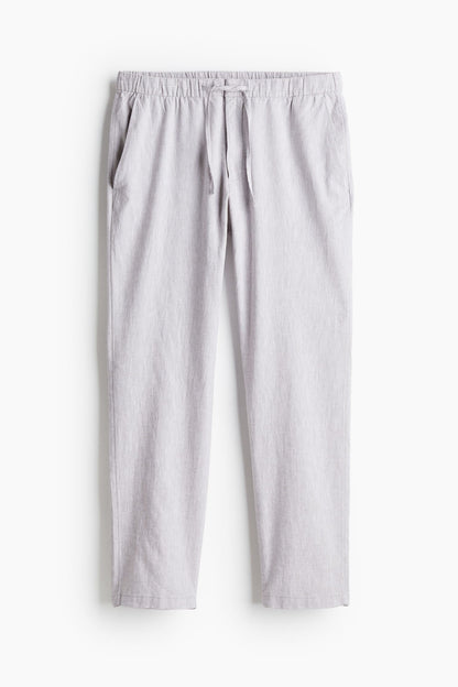 Elysian Heritage Cotton Linen Regular Classic Pants