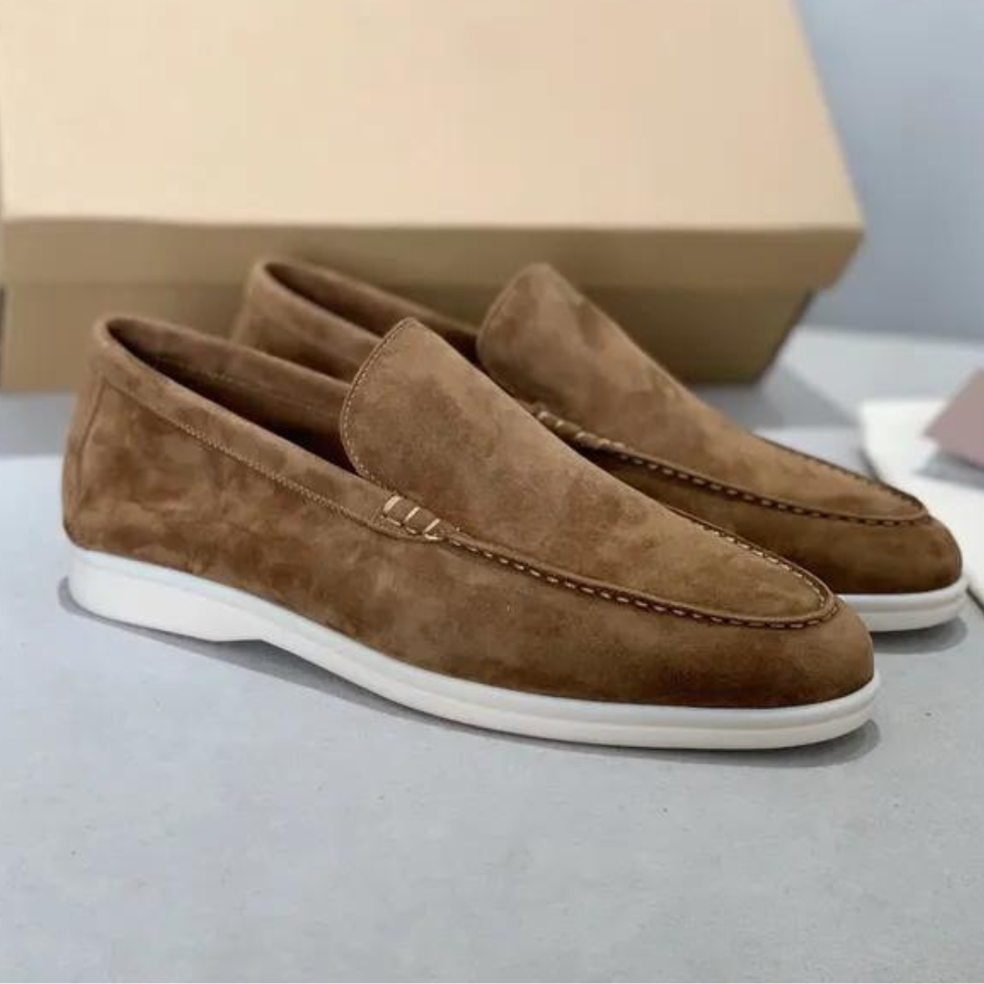 Regal Heritage Luxury suede men's loafers