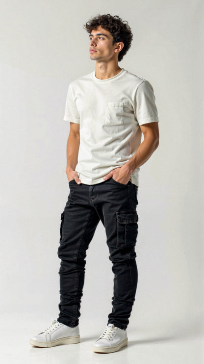 Montclair Stretchable Cargo Jeans