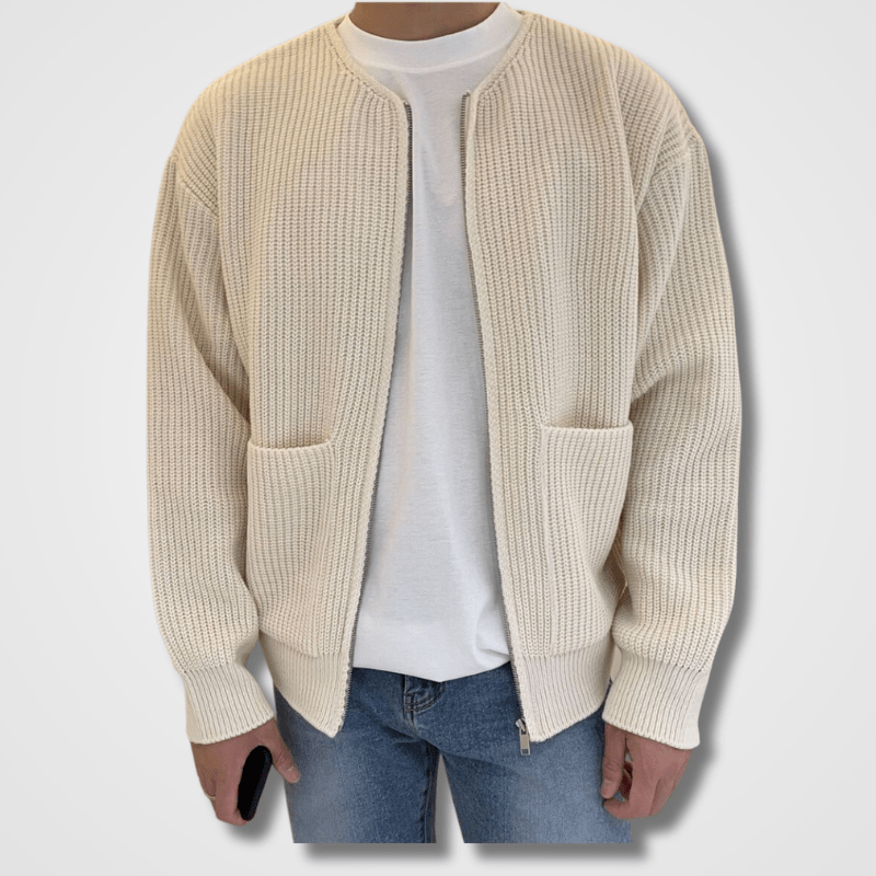 Regal Heritage Zip-Up Cardigan