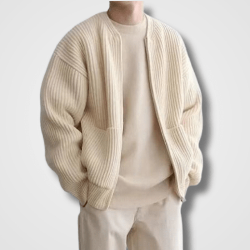 Regal Heritage Zip-Up Cardigan