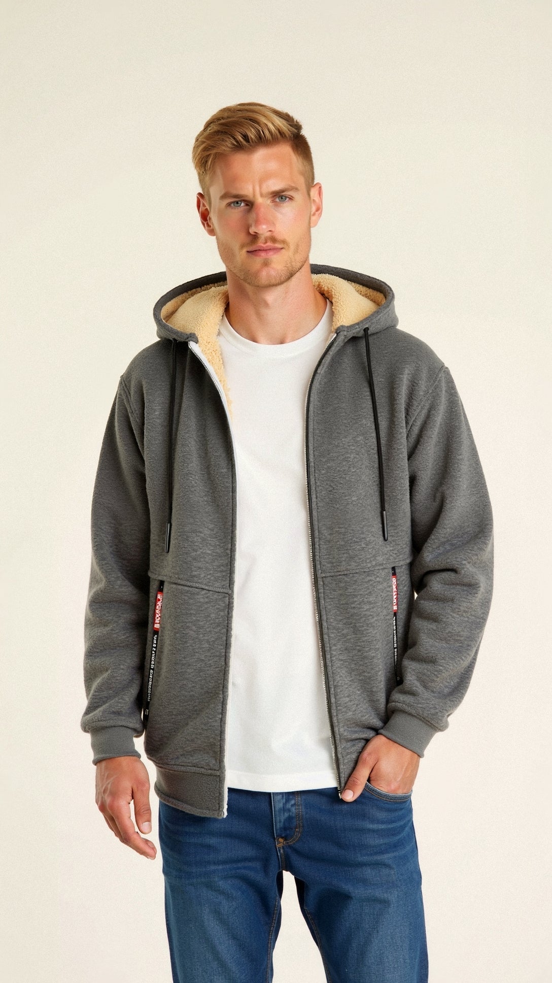 Heritage Elegance Padded Hoodie
