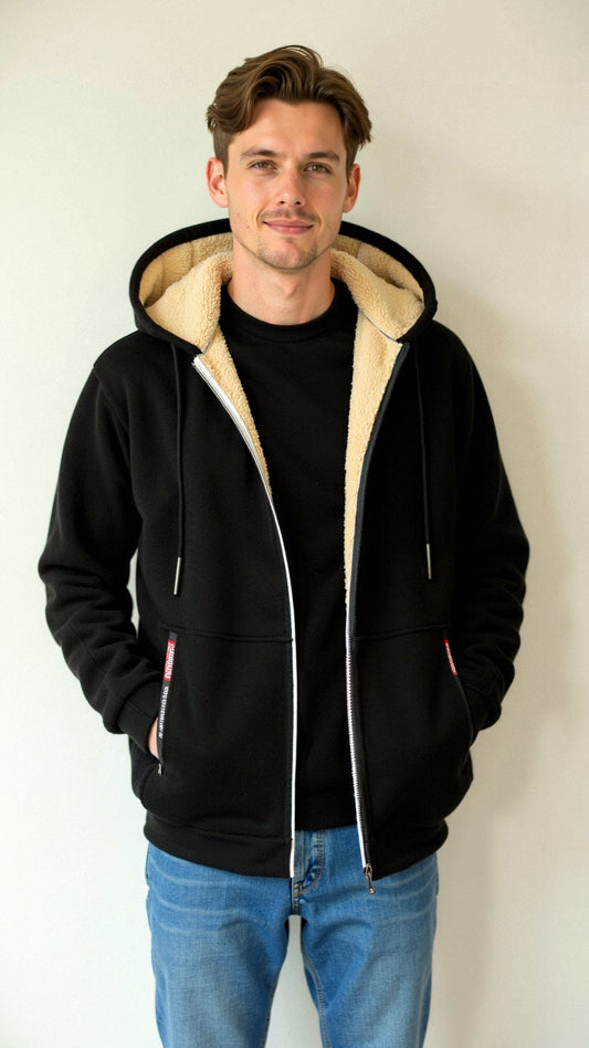 Heritage Elegance Padded Hoodie