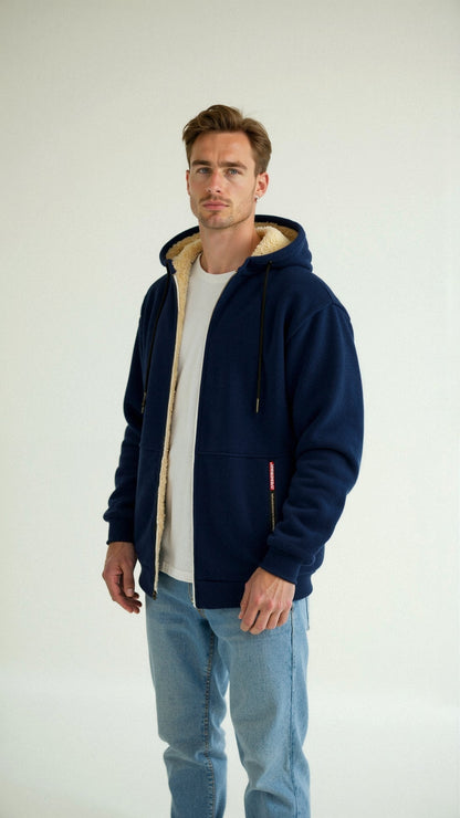 Heritage Elegance Padded Hoodie