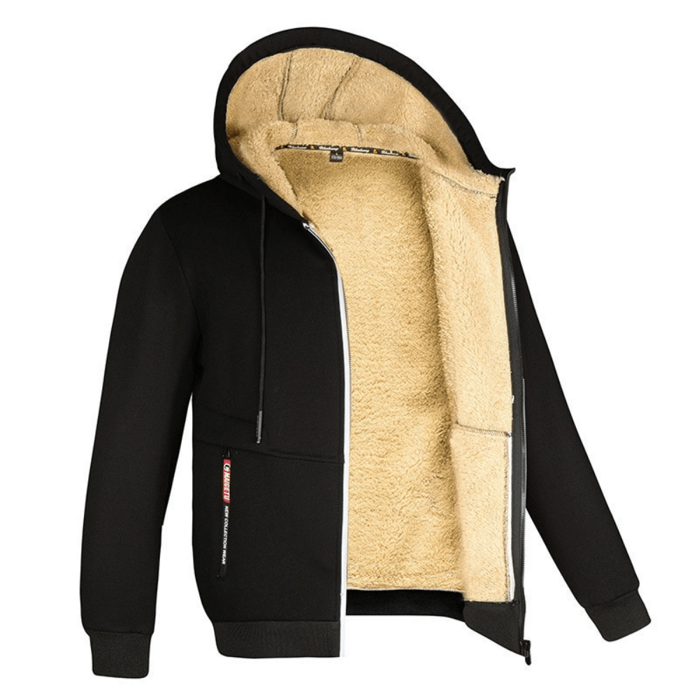 Heritage Elegance Padded Hoodie